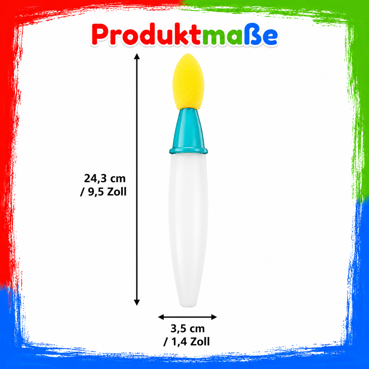 ColorBrush™ - Kreidemalerpinsel